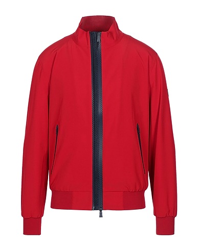 PEOPLE OF SHIBUYA Bomber Red 91% Polyester, 9% Elastane