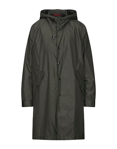 FAY Full-length jacket Dark green 100% Polyamide