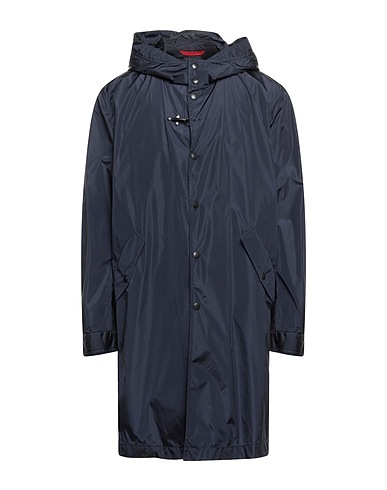 FAY Full-length jacket Midnight blue 100% Polyamide