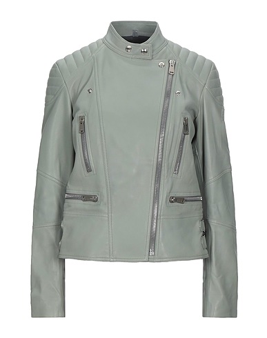 BELSTAFF Biker jacket Grey 100% Lambskin