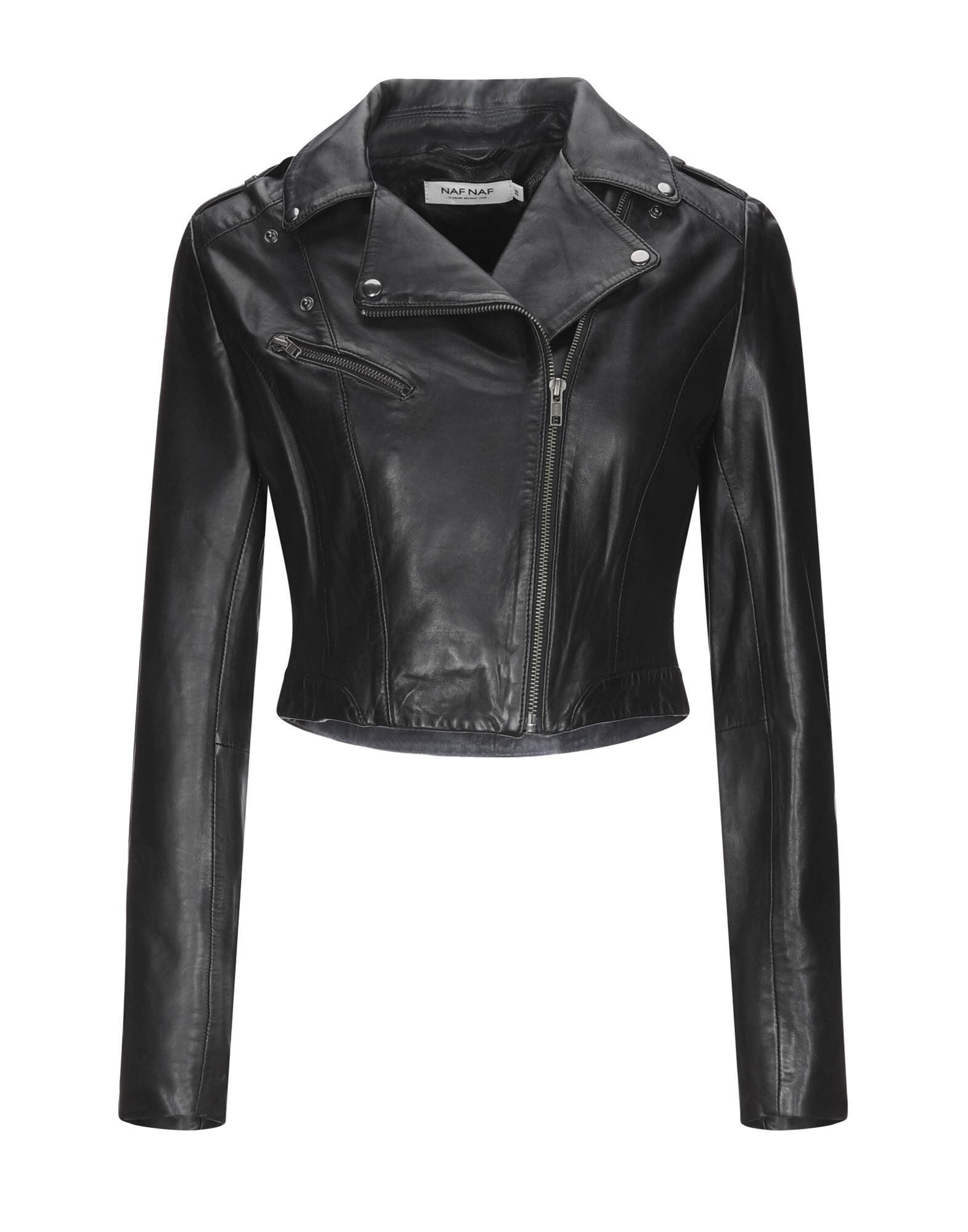 naf naf leather jacket