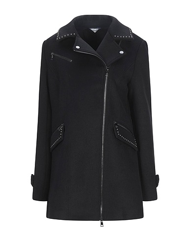 LIU •JO Coat Black 70% Polyester, 30% Wool