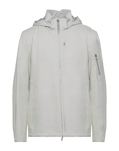 HERNO Giubbotto LAMINAR Grigio chiaro 100% Lino