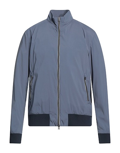 HERNO Bomber Slate blue 98% Polyamide, 2% Elastane