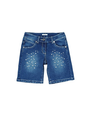 MISS GRANT Denim shorts 95% Cotton, 5% Elastane