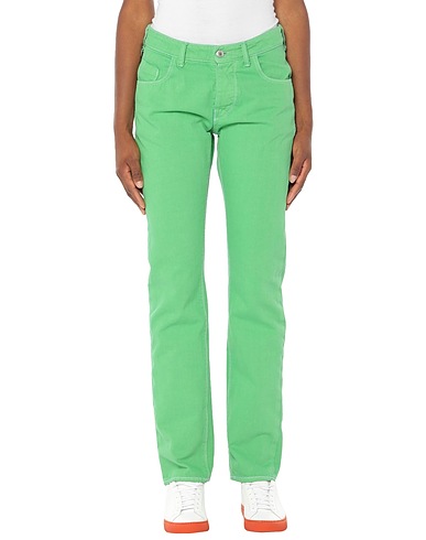 REFRIGIWEAR Pantalones vaqueros Verde 100% Algodón