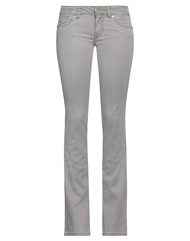 JACOB COHЁN Denim pants Grey 64% Lyocell, 34% Cotton, 2% Elastane