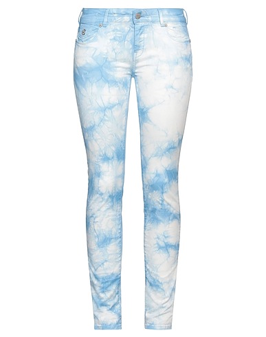 MAISON SCOTCH Casual trouser Azure 98% Cotton, 2% Elastane