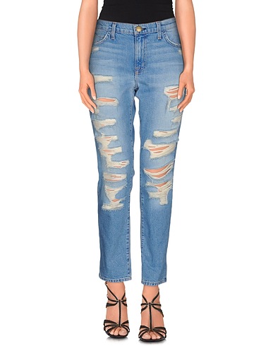 CURRENT/ELLIOTT Denim trousers Blue 100% Cotton