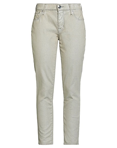 JACOB COHЁN Denim pants Khaki 68% Cotton, 21% Polyester, 10% Resin, 1% Elastane