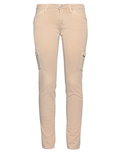 JACOB COHЁN Denim trousers Sand 83% Cotton, 16% Elastomultiester, 1% Elastane