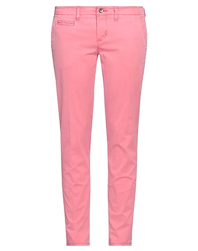 GUESS Casual pants Antique rose 97% Cotton, 3% Elastane