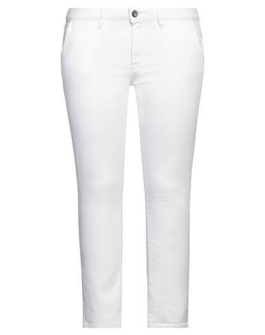 HAIKURE Denim pants White 92% Cotton, 6% Elastomultiester, 2% Elastane