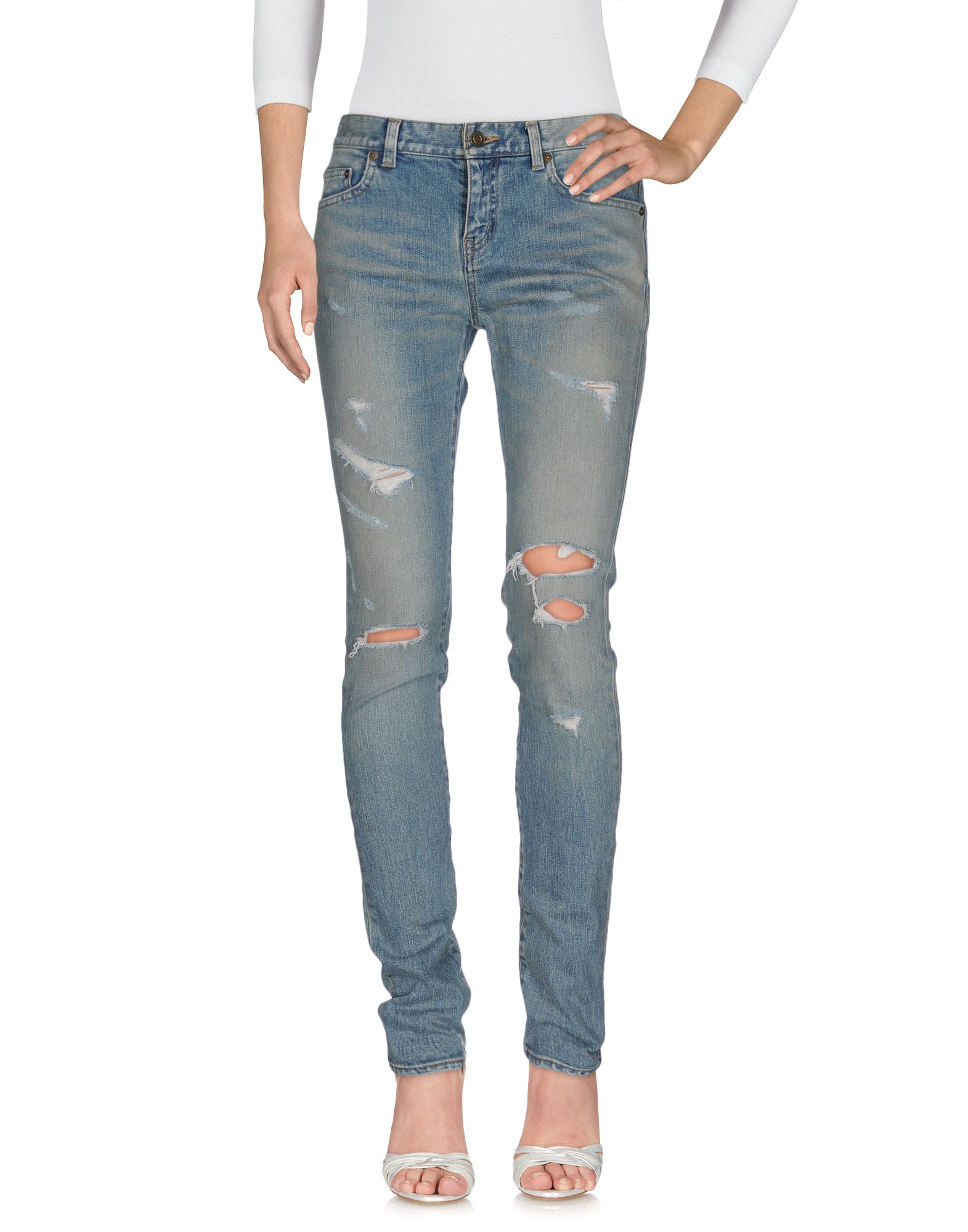 saint laurent women's jeans