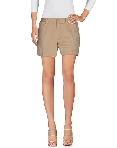 POLO RALPH LAUREN Denim shorts Beige 100% Cotton