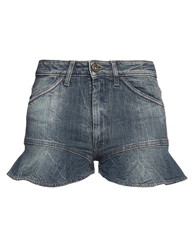 CYCLE Denim shorts Blue 98% Cotton, 2% Elastane