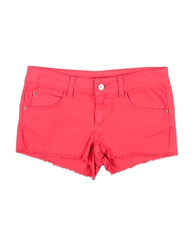 LIU •JO Denim shorts Coral 98% Cotton, 2% Elastane