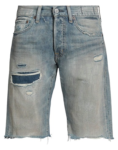 DENIM & SUPPLY RALPH LAUREN Denim shorts Blue 100% Cotton