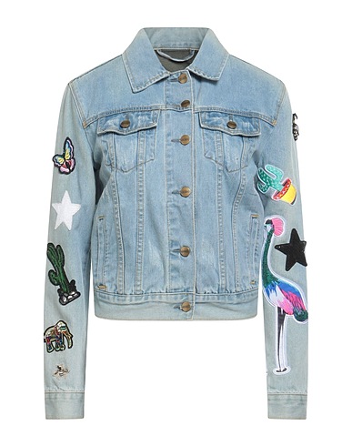 KENGSTAR Denim outerwear BLU 90% Cotton, 10% Polyester
