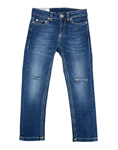 DONDUP Denim trousers Blue 97% Cotton, 3% Elastane