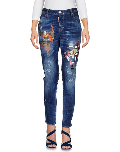 DSQUARED2 Denim pants Blue 98% Cotton, 2% Elastane