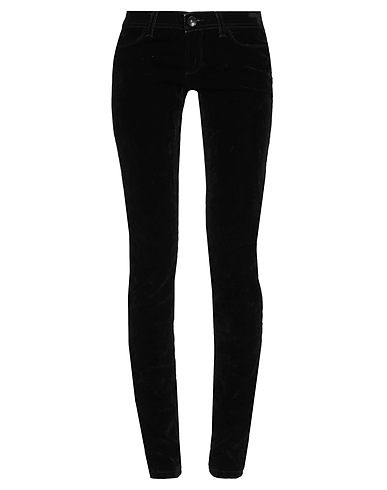 BRIAN DALES Casual pants Midnight blue 80% Cotton, 18% Viscose, 2% Elastane