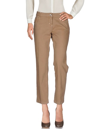 JACOB COHЁN Casual trouser Camel 97% Cotton, 3% Elastane