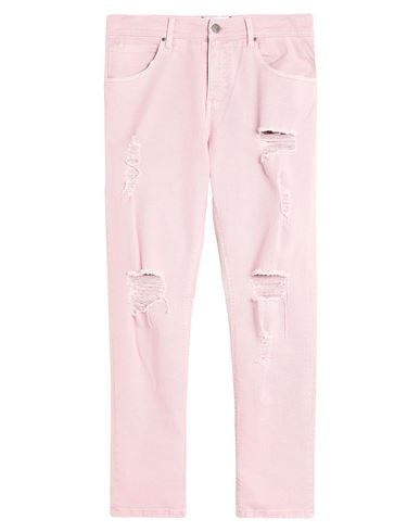 Gaelle Paris Denim Pants In Pink