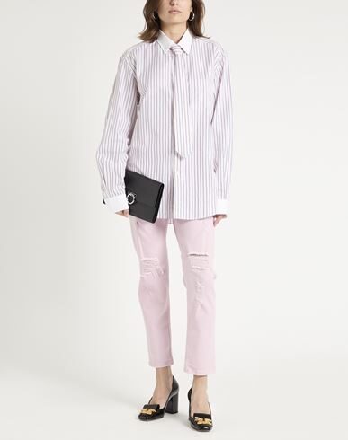 Gaelle Paris Denim Pants In Pink