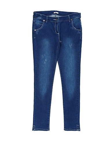 MISS GRANT Denim trousers Blue 98% Cotton, 2% Elastane