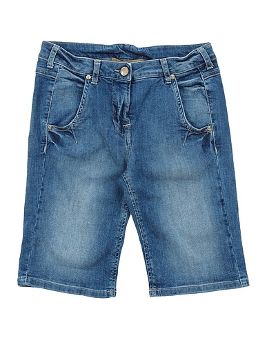 MANILA GRACE DENIM Shorts jeans Blu 98% Cotone, 2% Elastan