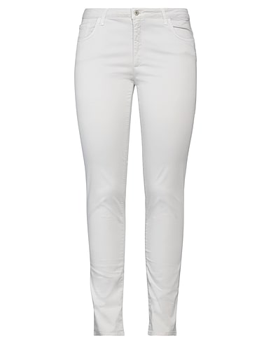 TRUSSARDI JEANS Casual pants Light grey 98% Cotton, 2% Elastane