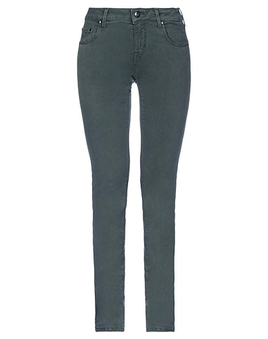 JACOB COHЁN Casual trouser Dark green 40% Lyocell, 28% Modal, 17% Cotton, 12% Elastomultiester, 3% Elastane