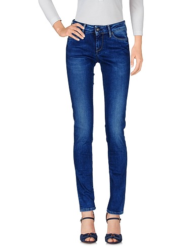 PEPE JEANS ジーンズ ブルー コットン 84% / ポリエステル 14% / ポリウレタン 2%