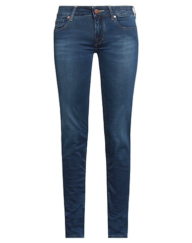 JACOB COHЁN Denim trousers 89% Cotton, 8% Polyester, 3% Elastane