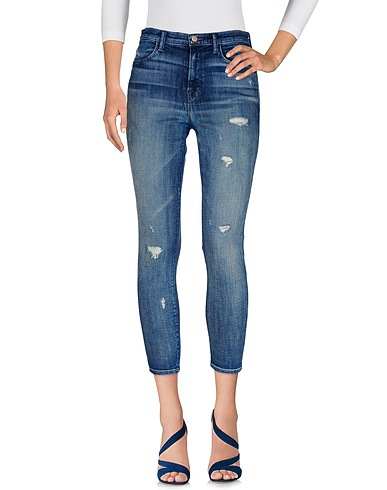 J BRAND Denim pants Blue 98% Cotton, 2% Polyurethane