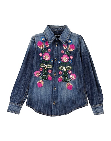 DSQUARED2 Denim shirt Blue 100% Cotton