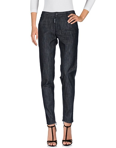 DSQUARED2 Denim pants Black 98% Cotton, 2% Elastane