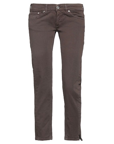 DONDUP Pantaloni jeans Testa di moro 98% Cotone, 2% Elastan