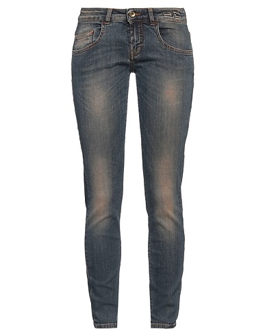 MAISON CLOCHARD Pantaloni jeans Blu 98% Cotone, 2% Elastan