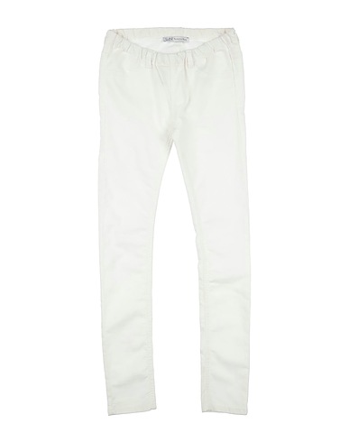 PATRIZIA PEPE Denim trousers White 61% Cotton, 34% Polyester, 5% Elastane
