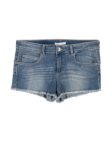 LIU •JO Denim shorts Blue 98% Cotton, 2% Elastane