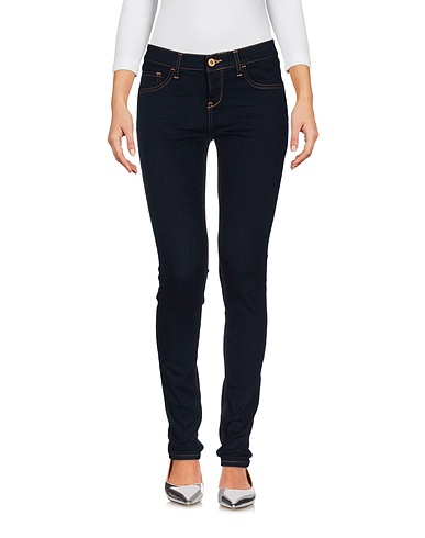 BRIAN DALES Denim trousers Blue 92% Cotton, 5% Polyester, 3% Elastane