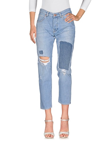 2W2M Denim pants Blue 100% Cotton