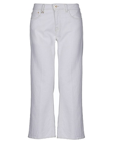 CYCLE Bootcut Jeans Ivory 85% Cotton, 15% Linen