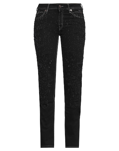 JUST CAVALLI Denim trousers 98% Cotton, 2% Elastane