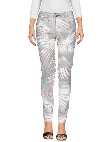 JUST CAVALLI Denim pants Grey 97% Cotton, 3% Elastane