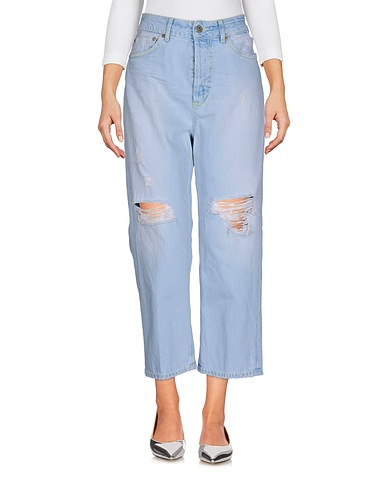 DONDUP Denim trousers Blue 100% Cotton
