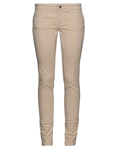 MARELLA SPORT Denim trousers Sand 91% Cotton, 7% Elastomultiester, 2% Elastane