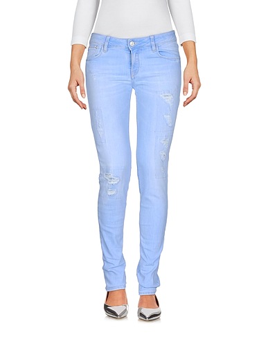 CYCLE Denim trousers Blue 94% Cotton, 4% Polyester, 2% Elastane